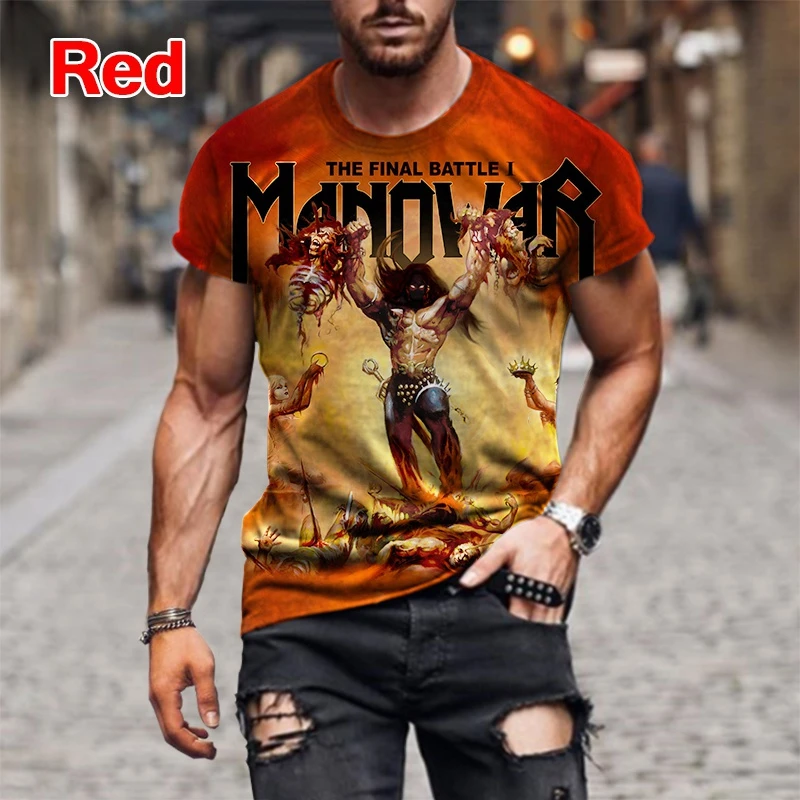 Men Fashion Hip Hop Punk 3d Print Casual Personality Rock Cool T-shirt Men Women Kids Summer T shirt