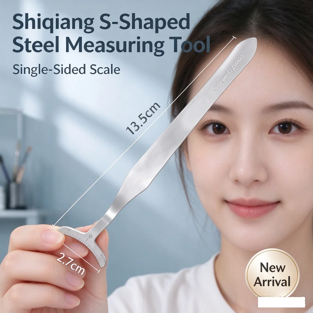 Korean-Style Under-Eye Filler Marking Ruler Auxiliary Shaping Pad Template Eye Care Tool for Precision Application