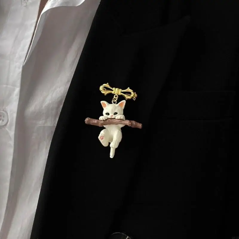 

5Pcs Bowknot Pins Wedding Banquet Anti-exposure Suit Brooch for Women Men