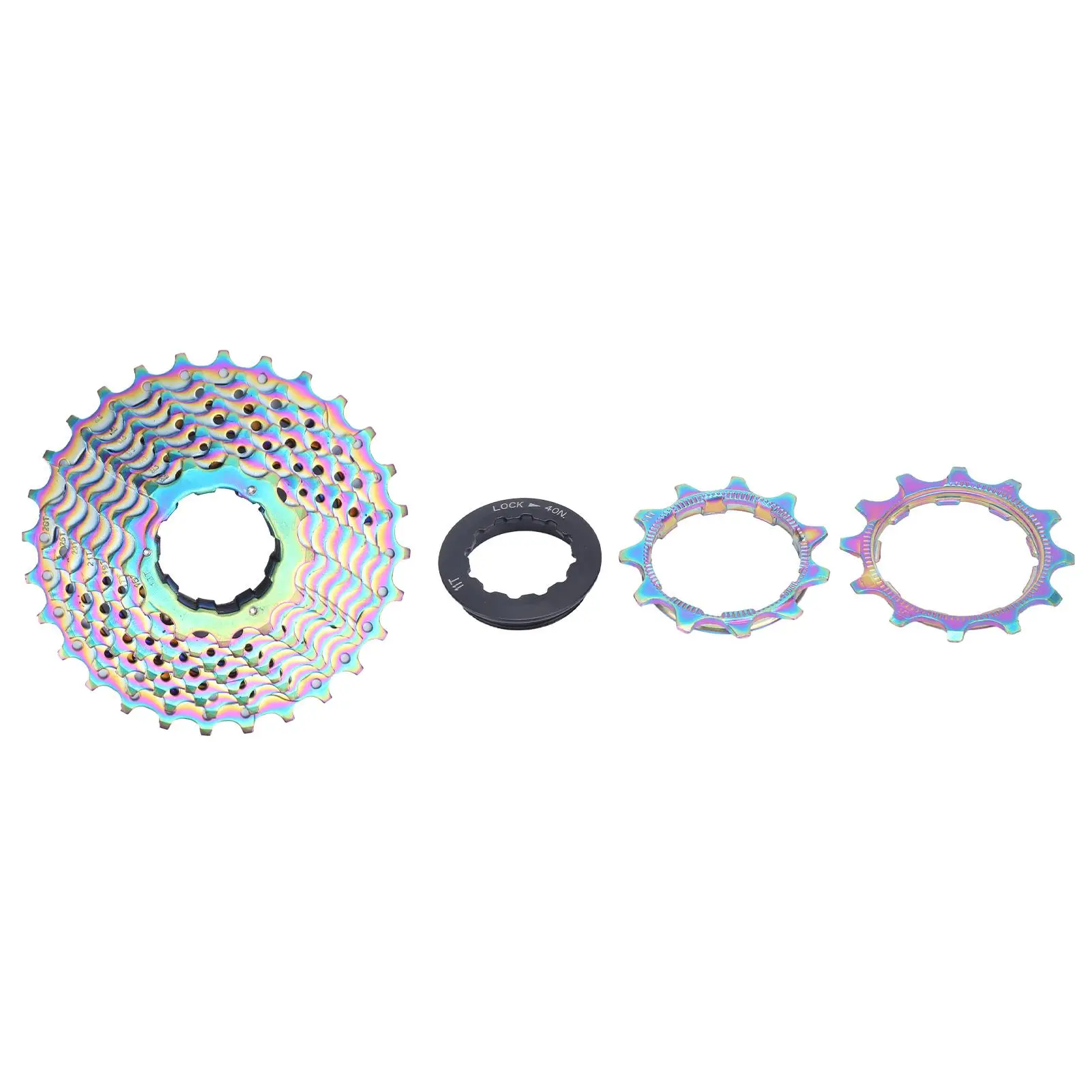 

10 Speed Bike Cassette 11-12-13-15-17-19-21-23-25-28T MTB Road Bike Freewheel Sprocket Gear Set for Cycling Enthusiasts