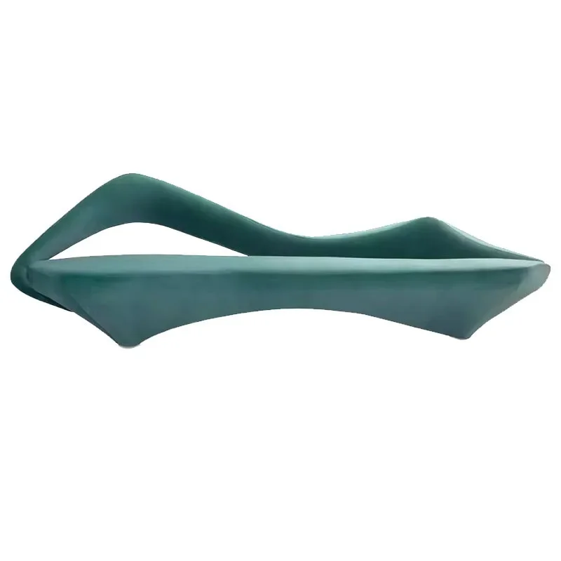 Nordic designer Zaha creative special-shaped hollow sofa chair, modeling living room model room multi-person backrest sofa