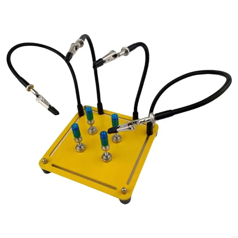 

Multifunctional Base Soldering Third Hand Tool with Adjustable Arm for Electronics Repair and Creative Projects