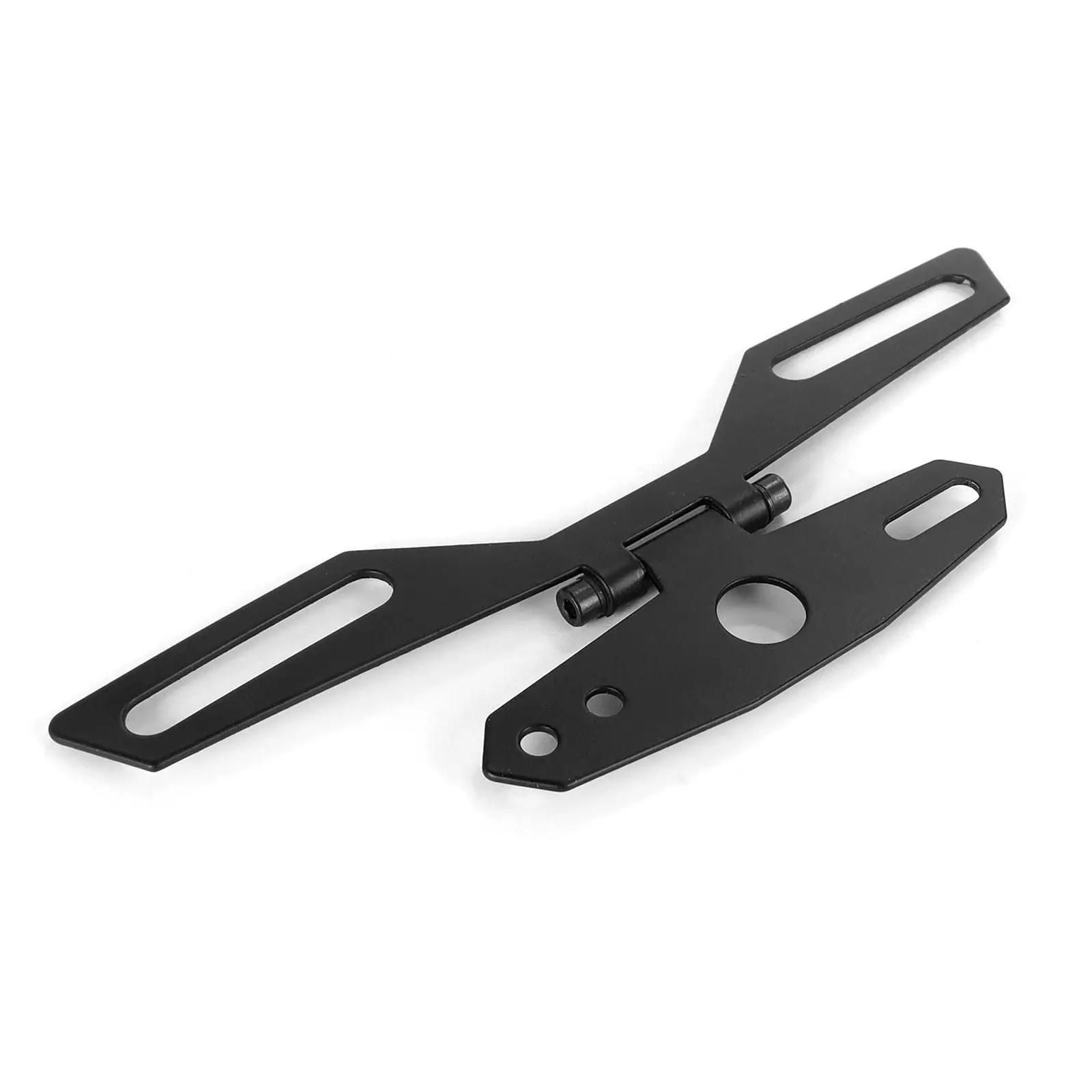 Premium License Plate Holder Adjustable Angle Foldable Design Universal Mount for Truck Scooter