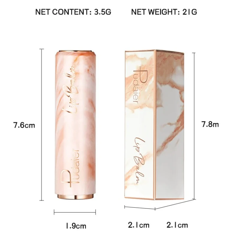 Pudaier High Quality 3 Colors Lipstick Matte Long Lasting Kissproof Waterproof Nude Lip Gross Make Up Sexy Rouge A Levre Mat