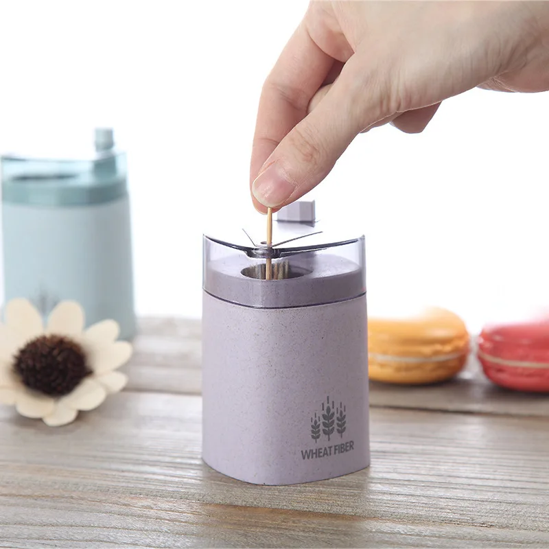 Automatic Toothpick Holder Toothpick Distribution Container Storage Container Toothpick Storage Box Table Decoration Holder