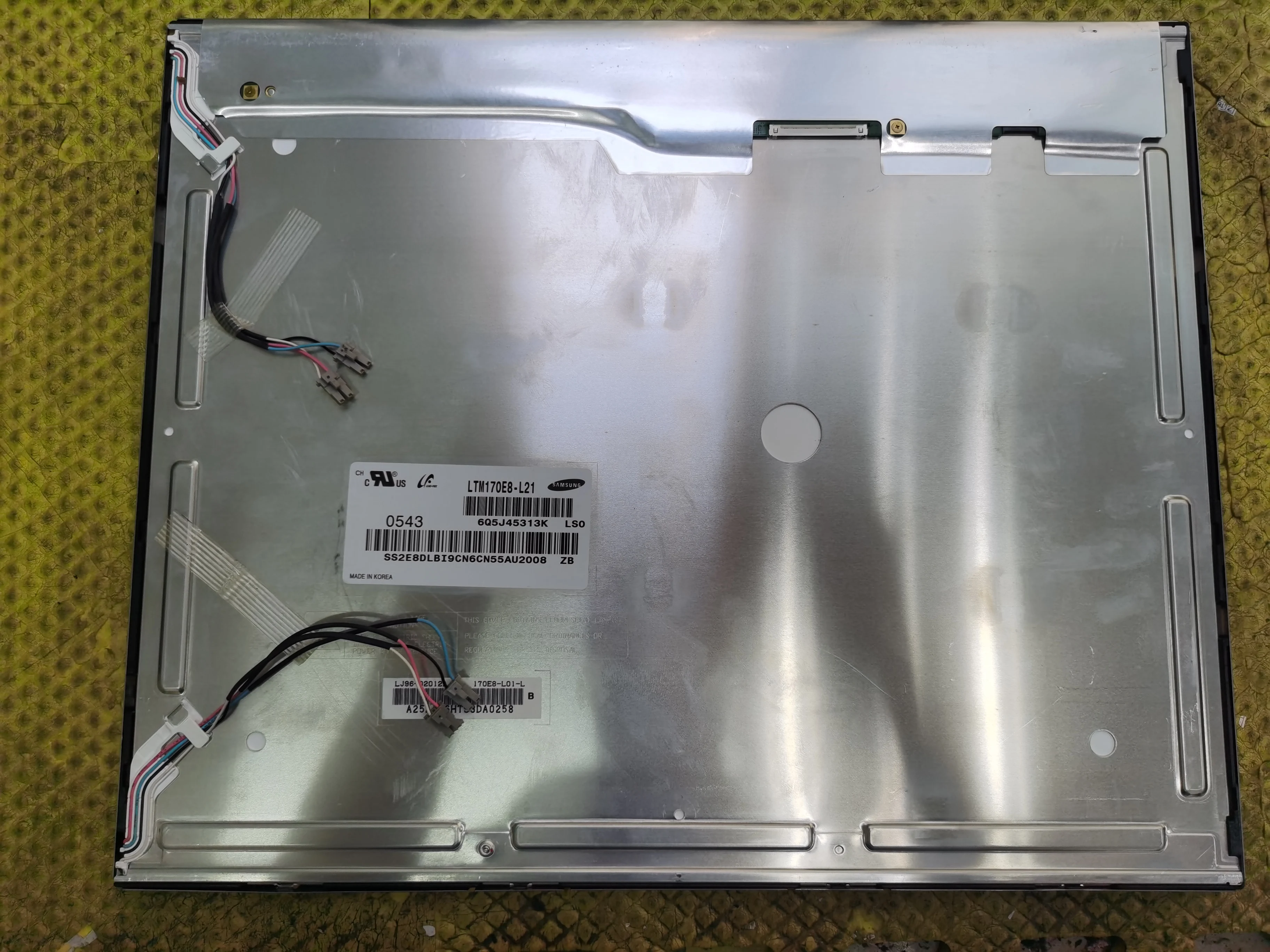 

Original LTM170E8-L21 17 inch industrial screen, tested in stock LTM170E8-L01 LTM170E8-L02 LTM170E8-L03 LTM170EP01