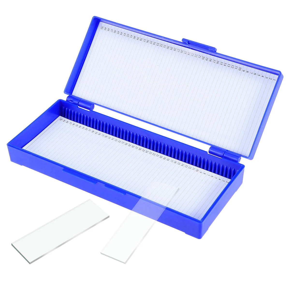 Microscope Bio Slice Box Biological Pathology Plastic Slice Cassette (Navy) microscope slide holder