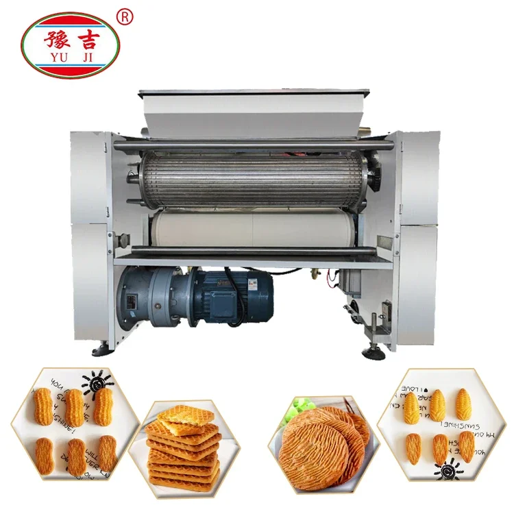 Best Selling Biscuit Making Machine Walnut Cake Cookie Molding Soft Biscuit Making Machine