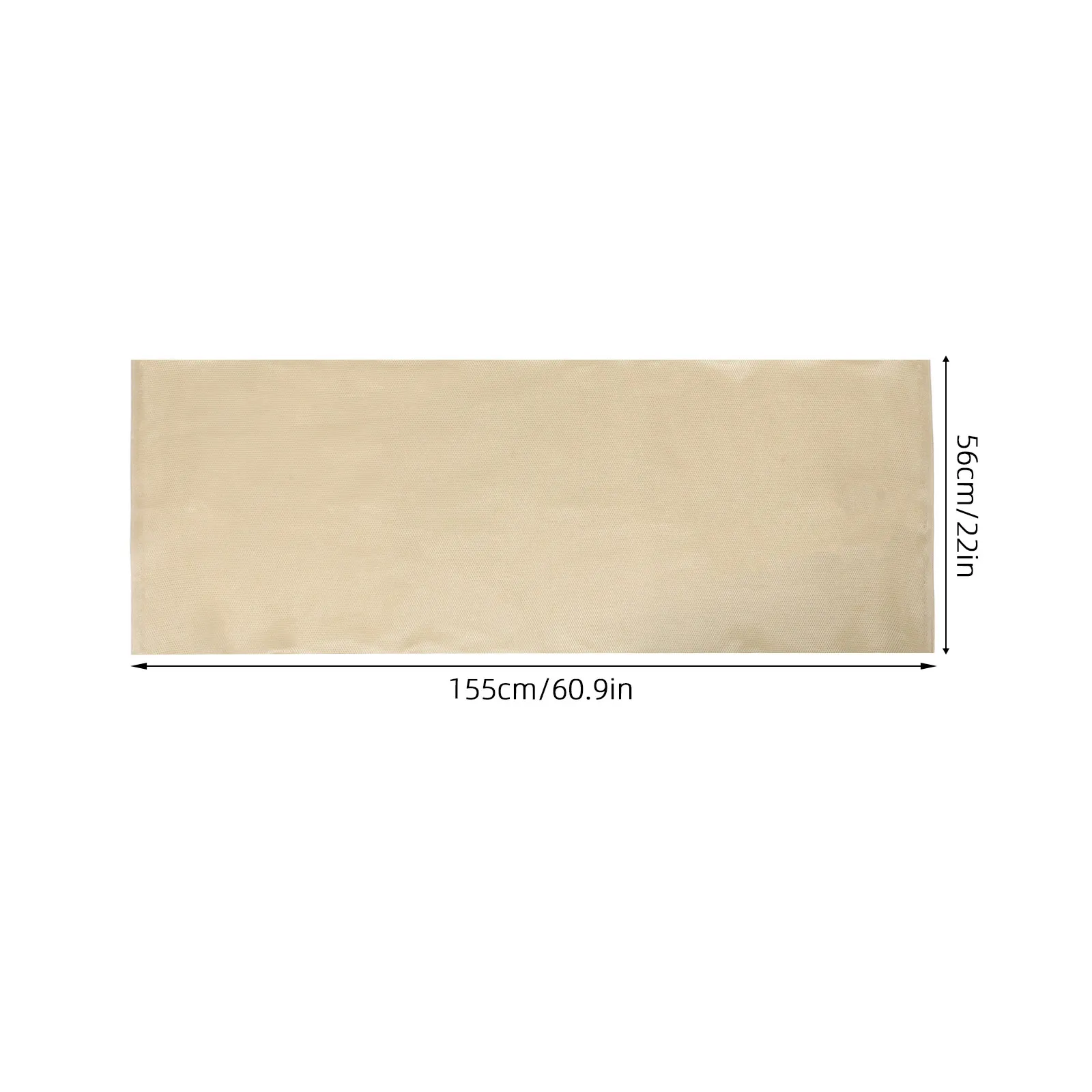 Speaker Grill Cloth Acoustic Transparent Mesh Dustproof Cover 155x56cm for Home Stage Stereo Audio