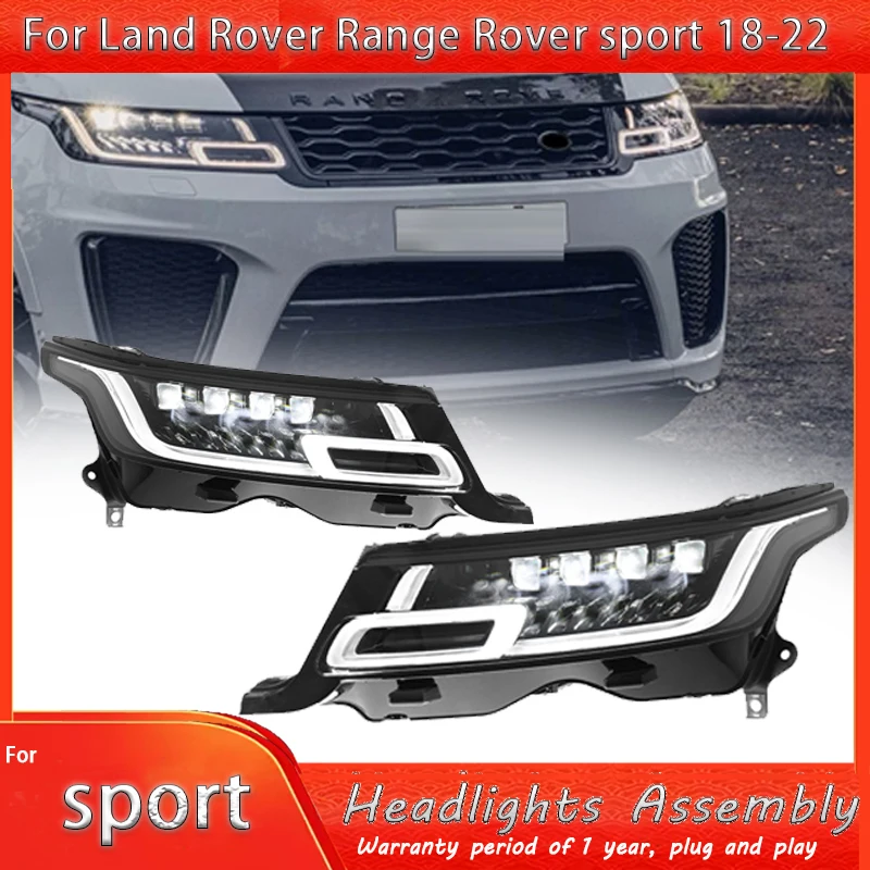 

Car LED Headlights For Land Rover Range Rover Sport 2018-2022 Vogue Modified Modified high-end Headlight Led Accessories
