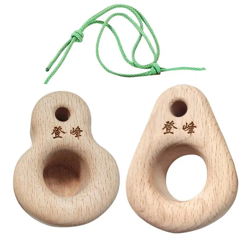 Hangboard Rock Climbing Compact Finger Board Trainer Wooden Doorway Climbing Board Hand Strengthener Equipment For Training