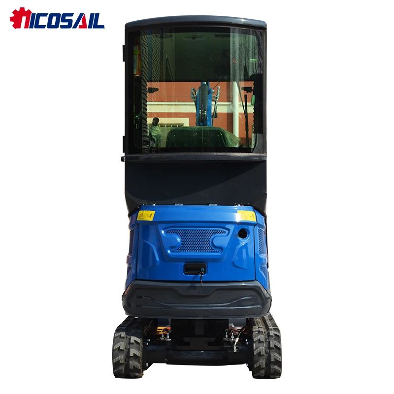 حفارة صناعية صغيرة معتمدة من مادة EPA - تصميم زاحف للبناء وتربية المزرعة والحيوانات