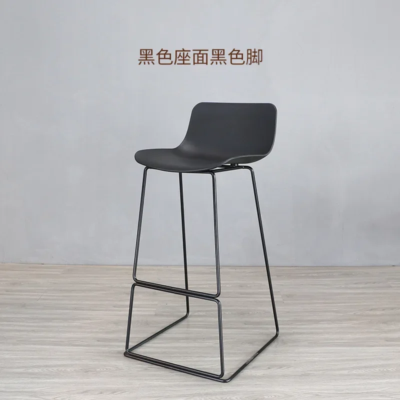 Nordic wrought iron Casual dessert milk tea shop bar chair Industrial style  restaurant bar stool chair