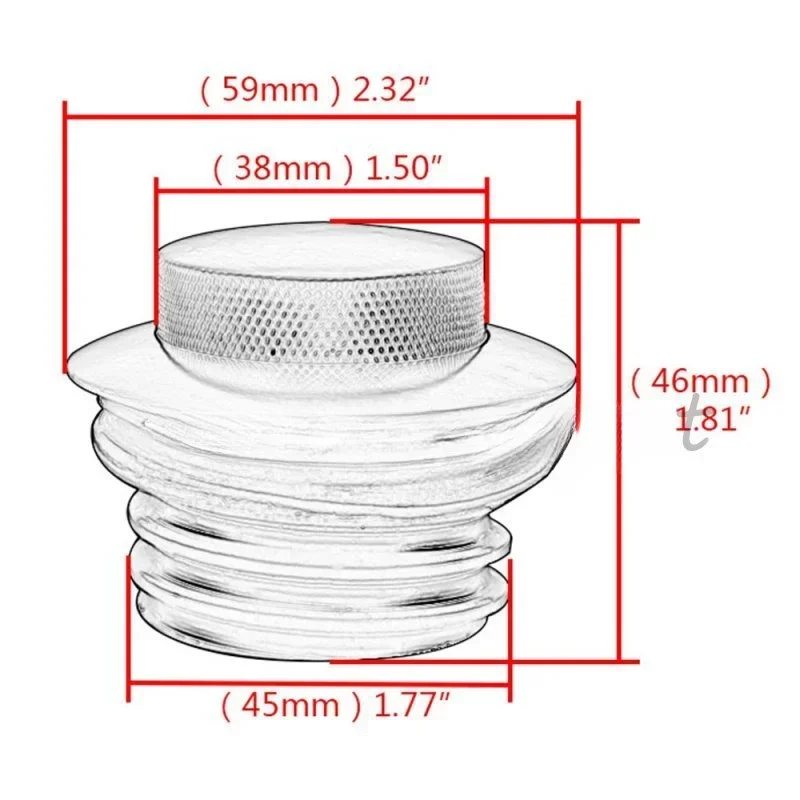 Tapa de tanque de combustible para motocicleta Harley Davidson Sportster 1200, 883 XL, 72 Dyna Super Glide CVO, prensa de tanque de combustible, tapa de Gas emergente, nuevo