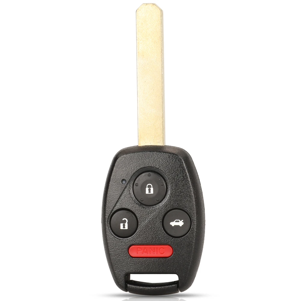 jingyuqin With Buttons pad Keyless Entry Remote Car Key Fob For Honda Accord 2003 2004 2005 2006 2007 4BUTTONS