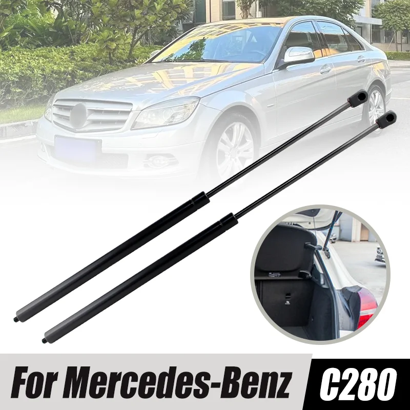 

2 шт. задние газовые стойки багажника для Mercedes-Benz C280 2006-2007 OEM # :2038800429 A2038800429 2038800029 PM3308-24 Автомобильные аксессуары