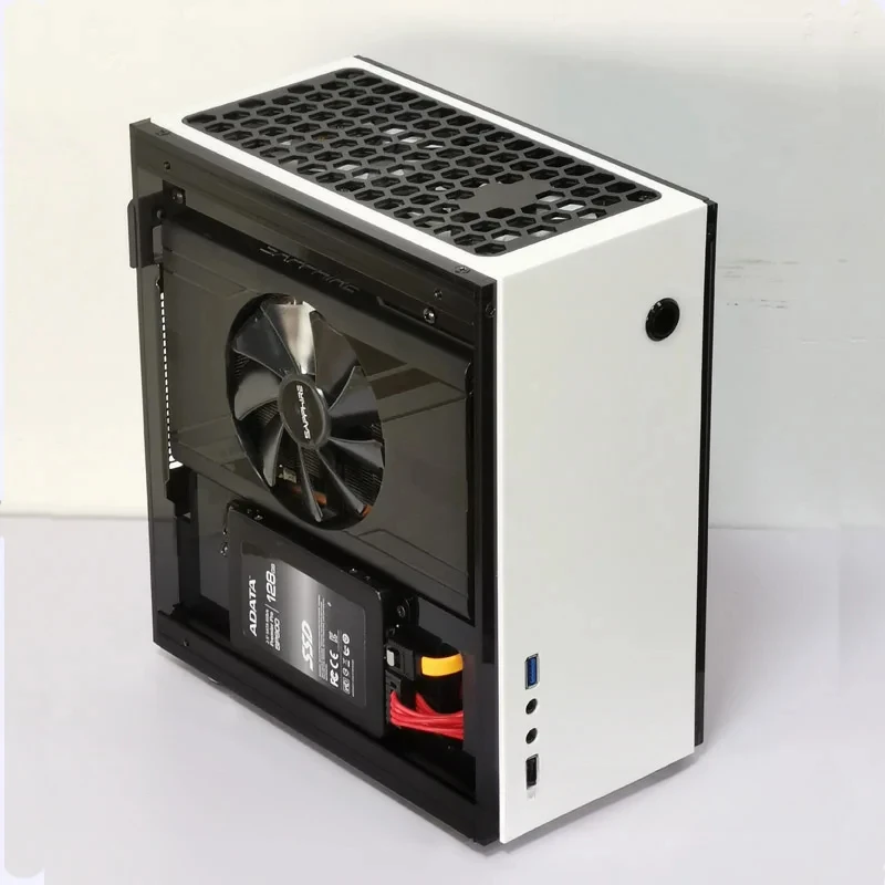 

For A31S Mini Itx Side Transparent Chassis, Small 1u Power Supply A4 Chassis Non Aluminum Small 1U Power Supply