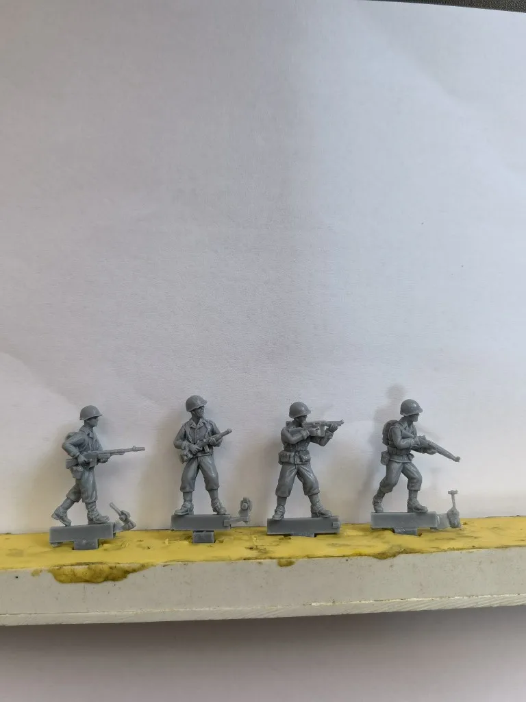 1:72 Die-casting resin figure model assembly kit US military model DIY toy model unpainted