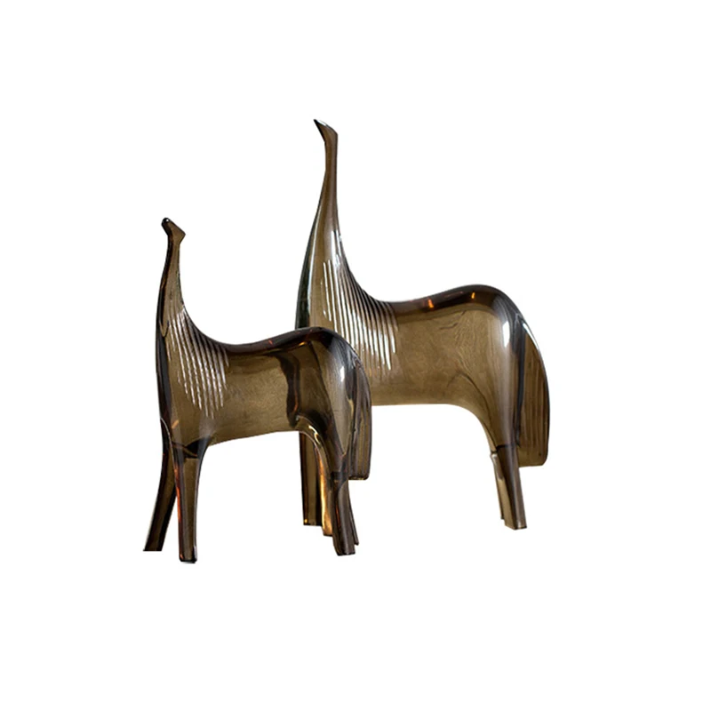 

Креативные украшения для лошадей, декоративные украшения из смолы, мягкие декоративные поделки, входные украшения