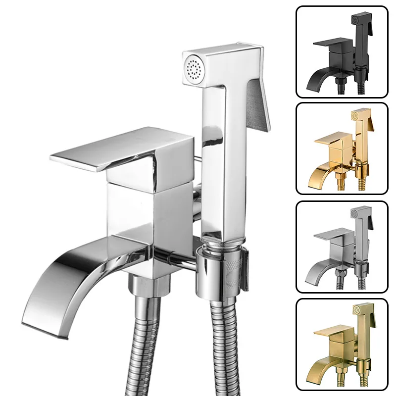 toalett-kompiskran-firkantet-gynekologisk-vaskemaskin-booster-pistol-sett-balkong-mopp-vask-enkelt-kald-to-trinns
