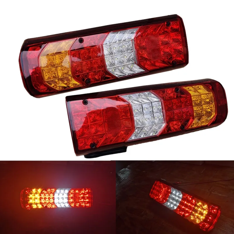 

1 Pair 24V 30W LED MP4 Actros Rear Lamp For M-Benz Heavy Duty Truck Taillight Body Parts 0035441703 0035440803