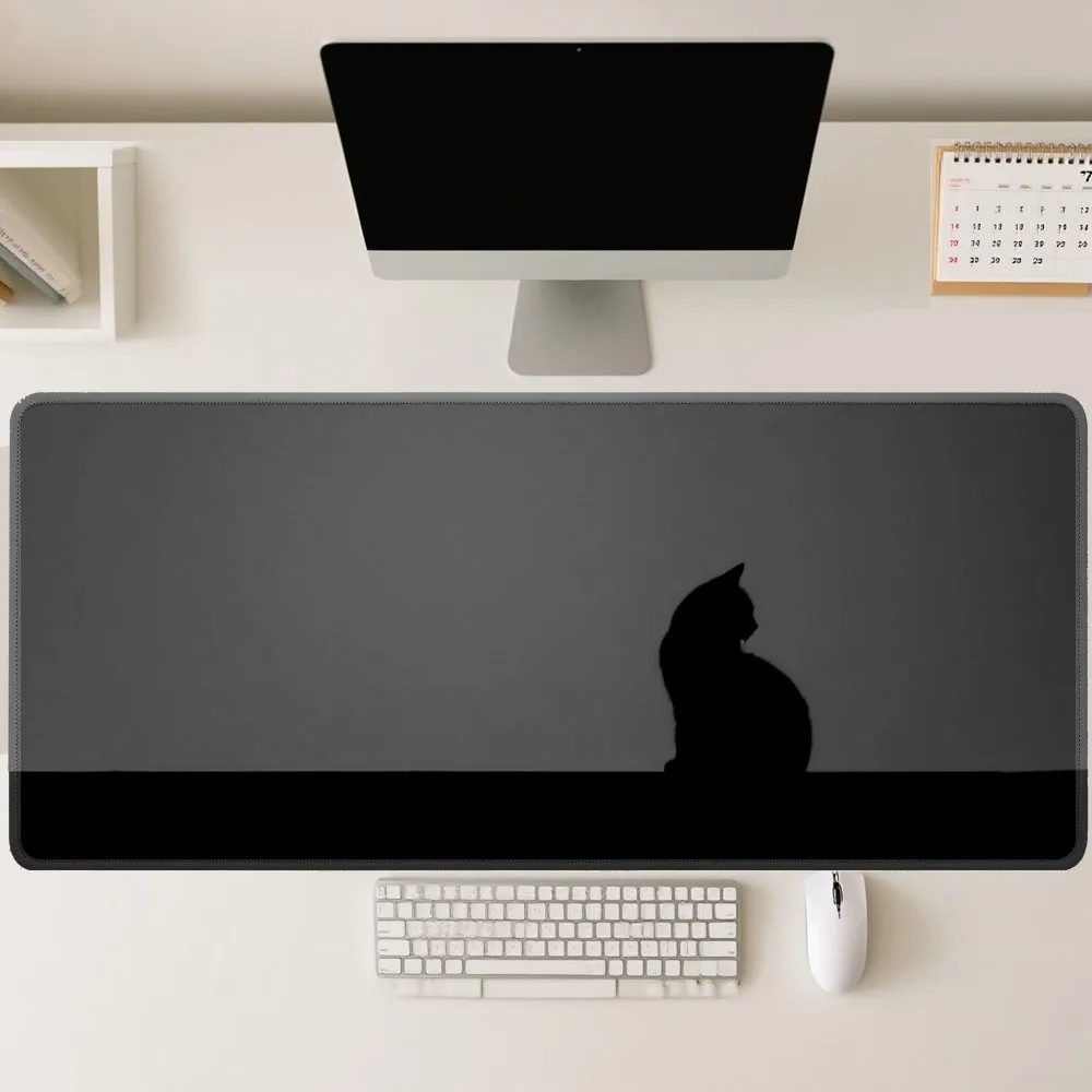 Japanese-style cute cat & suit design desktop pad alfombrillas para escritorio desk organizers and trays tapis de souris 4