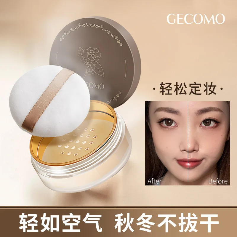 Face Loose Powder Foundation Oil Control Contour Makeup Base Matte Facial Makeup Cosmetics Makeup Powder  Setting Powder