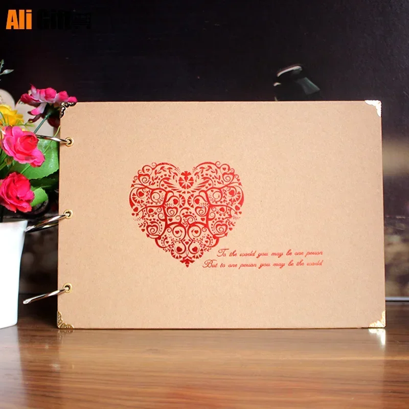 10inch DIY Album Dandelion Series AlbumDiy Handmade Photo Albums for Lover Baby Wedding Stickers Scrapbooking 10 Sheets