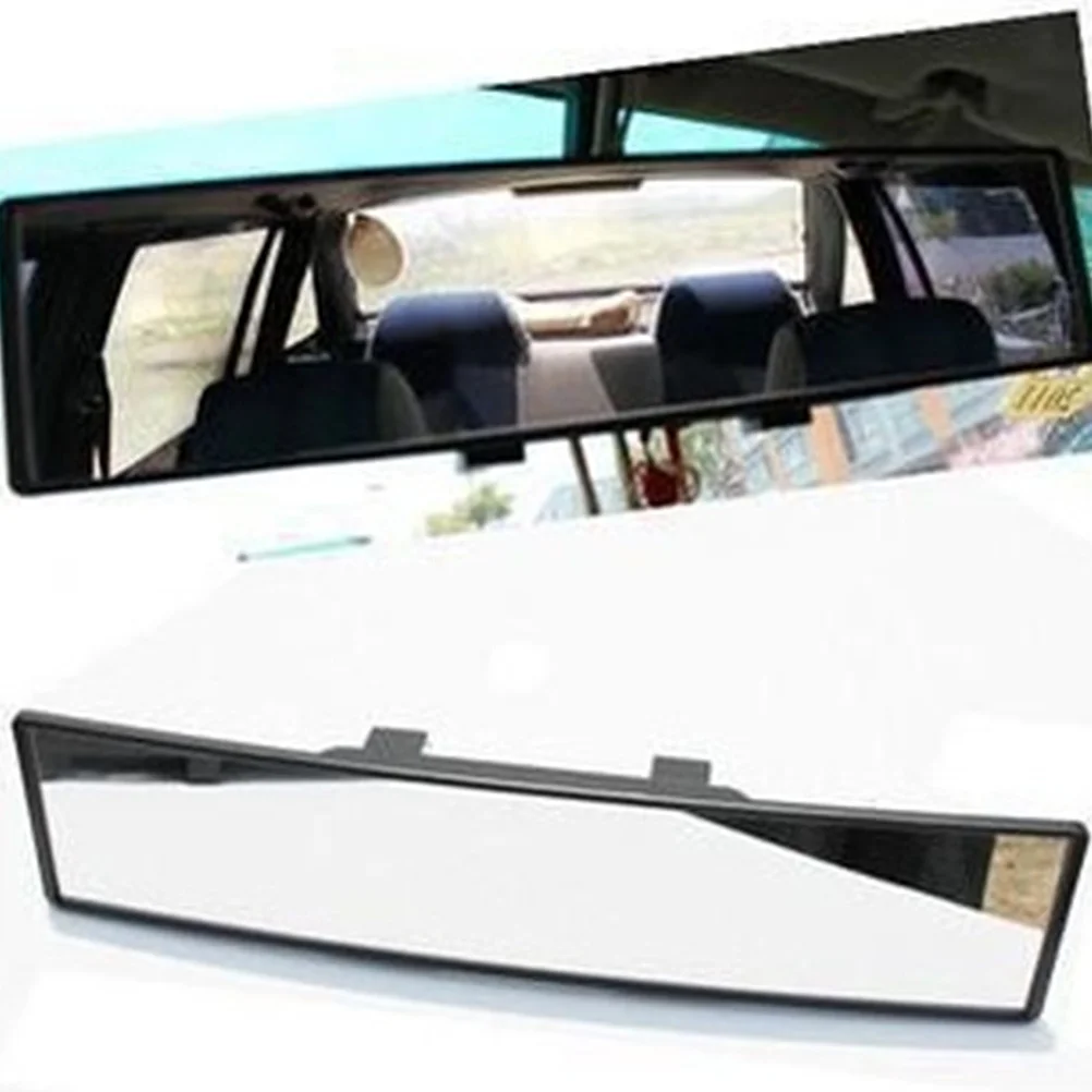 

1pc 300Mm Wide Angle Rear View Mirror Blind Spot For Car Interior Rearview Replacement Adjustable Mirror Automotive