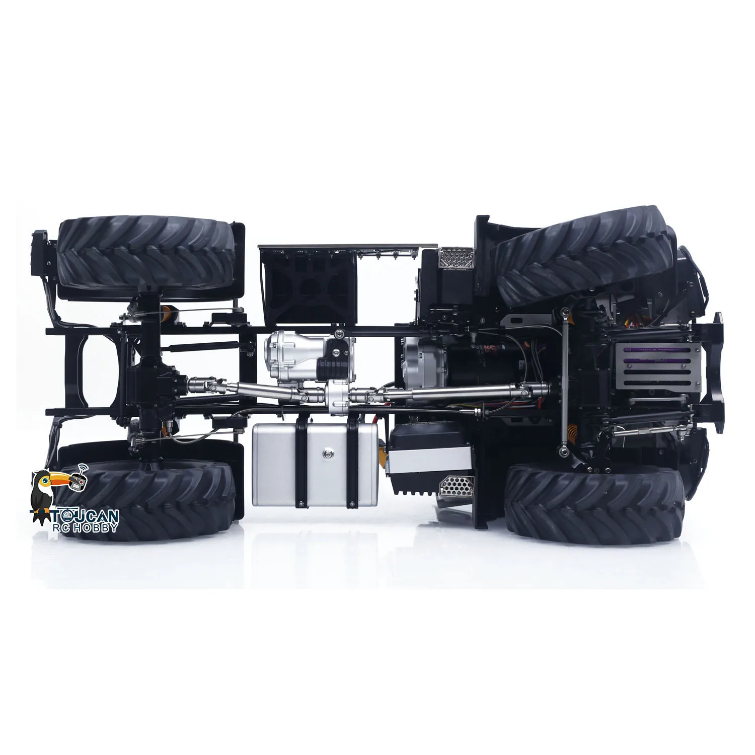 

Радиоуправляемый внедорожник RTR 4X4 1/14 U535 Lite с 2-скоростной трансмиссией, металлическим шасси и блокировкой дифференциалов