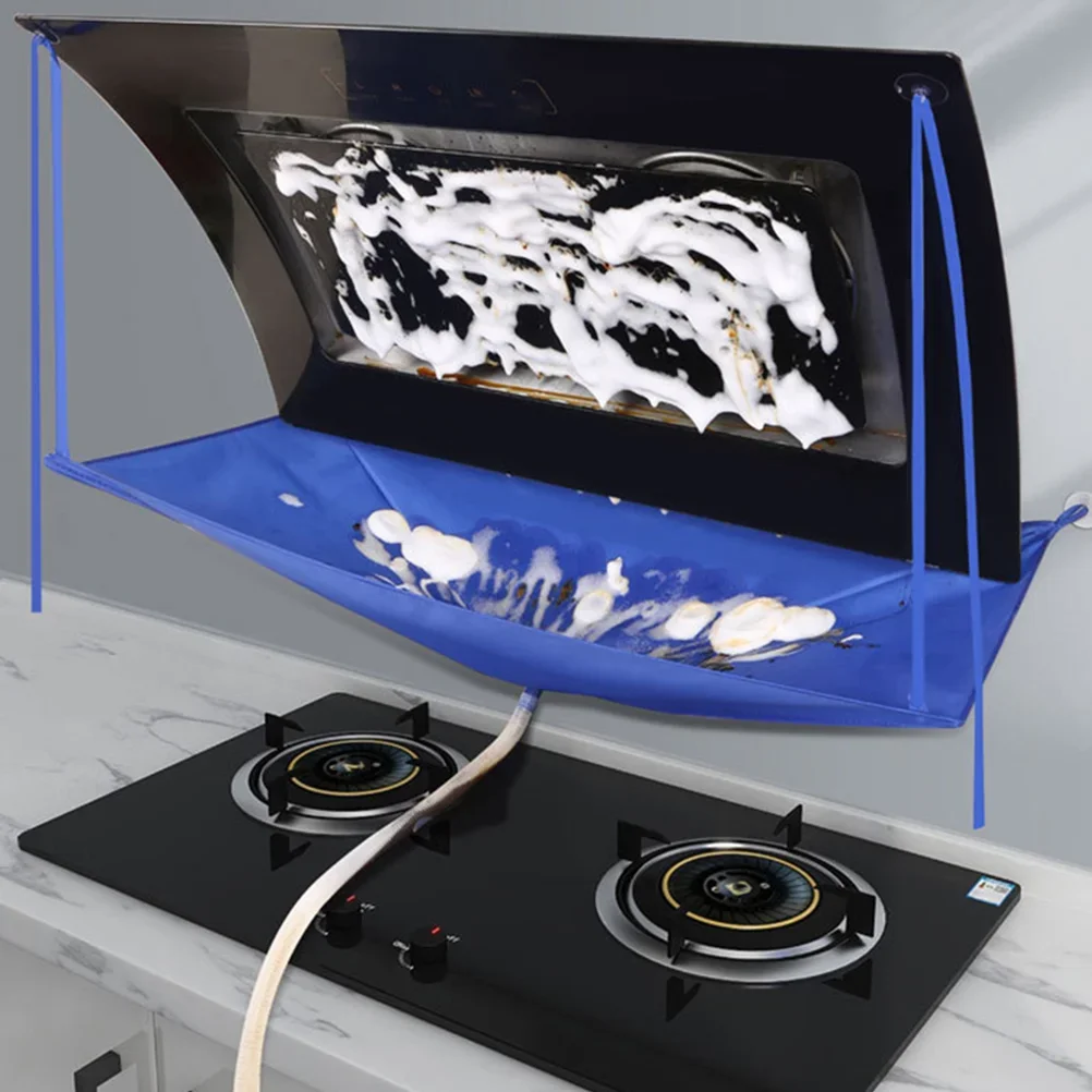 

Dust Cover Cleaner Range Hood Cleaning Protection Kit Mini Coil Air Conditioning Cleaning Machine Service Cover with Drainage