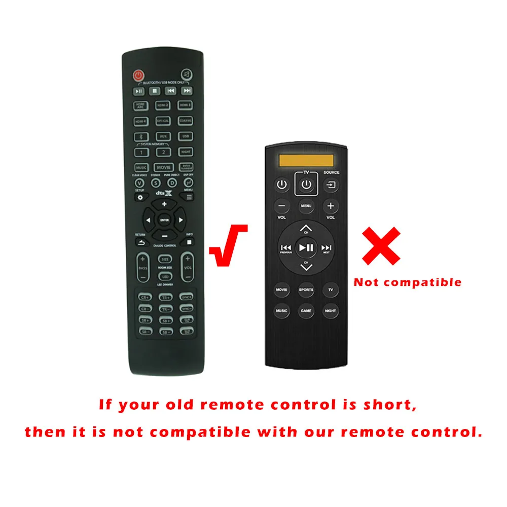 Pilot zdalnego sterowania dla Nakamichi (Shockwafe Ultra 9.2.4 DTS-X/Atmos)(Shockwafe Elite 7.2.4) kino System kina domowego (nie dla 1300W)