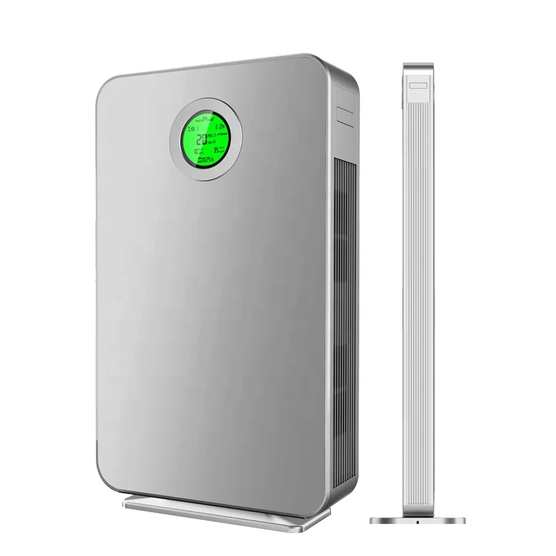 Purificadores de aire inteligentes para el hogar oem con filtro purificador de aire portátil con filtro de carbón activado hepa de 7 etapas