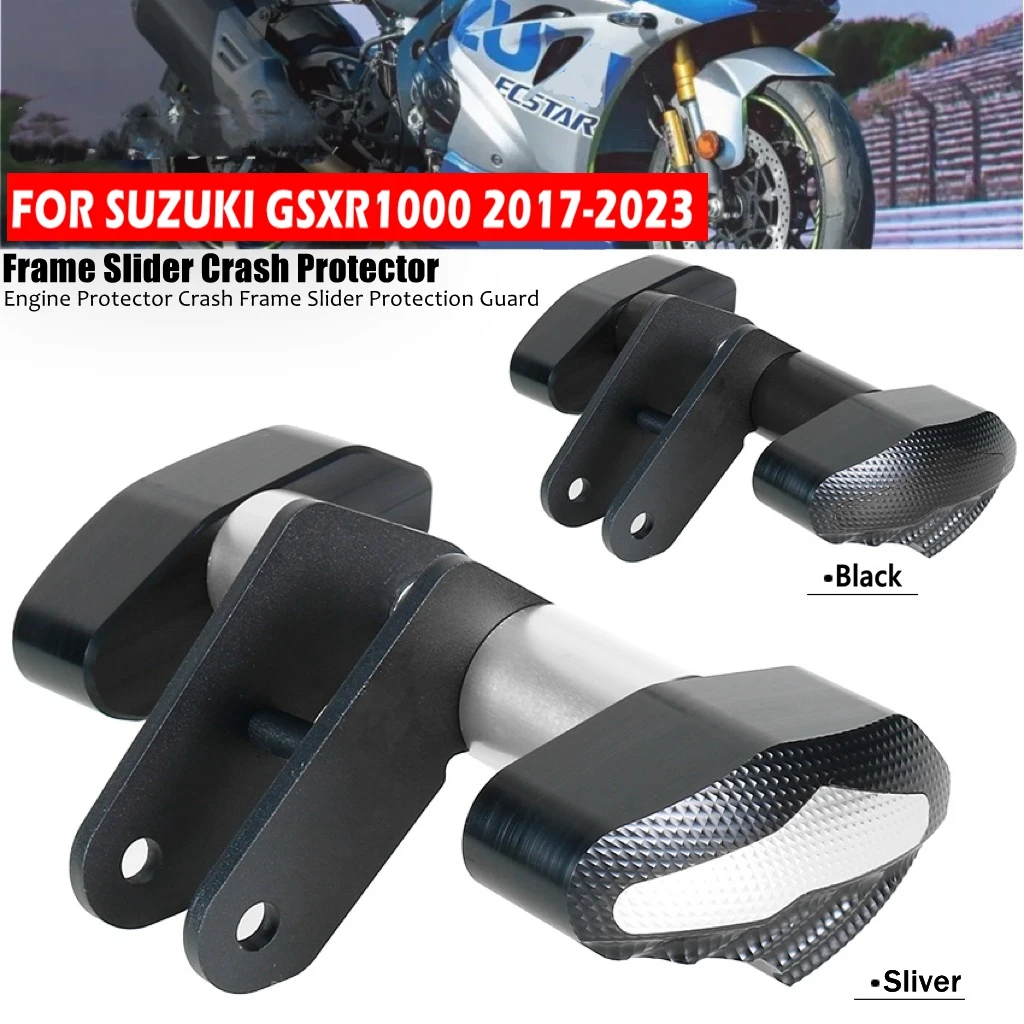 

Motorcycle Engine Frame Slider Cover For SUZUKI GSXR1000 2017-2023 Falling Protection Guard