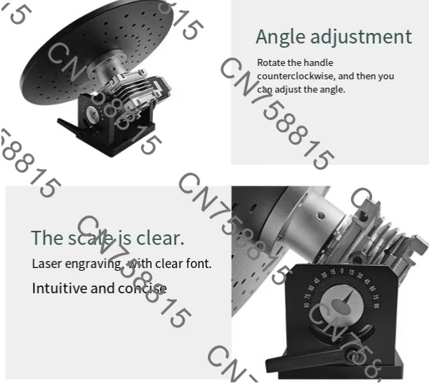 

Table with governor and foot switch, electric 360-degree rotating table，precision rotating platform, 300 mm diameter