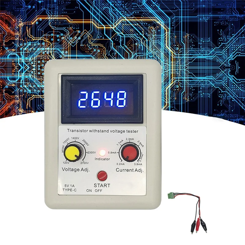 

P-Premium-Voltage Capability IGBT Transistor Tester MOS Triode Diode LED Voltage Capability Tester Withstand Voltage Testingtool