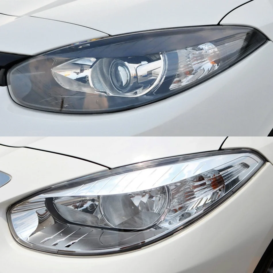 For Renault Fluence 2011 2012 2013 2014 2015 Car Headlight Glass Car Parts Transparent Lampshade Shell Car Accessoires