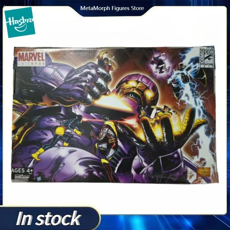 Figura de juguete original de Hasbro Marvel UNIVERSE SENTINEL ROBOTIC LIGHT & SOUNDS, colección de modelos de figuras de anime