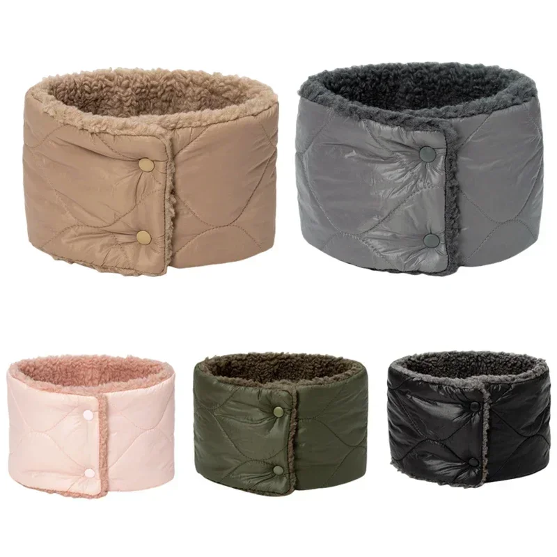 

Warm Winter Plush Fleece Thermal Neck Warmer Unisex Men Neck Scarf Bandana Tube Scarf Outdoor Thick Skiing Snowboard Neckerchief
