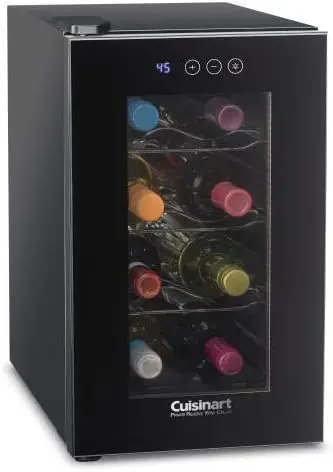 CWC-800CEN 8-Bottle Private Reserve Wine Cellar, Black