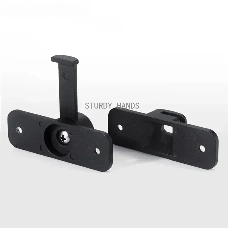 Indoor Zinc Alloy Door Bolt 90/180 Degree Dual Purpose Luminous Door Buckle Bathroom Sliding Door Latch Kitchen Cabinet Lock