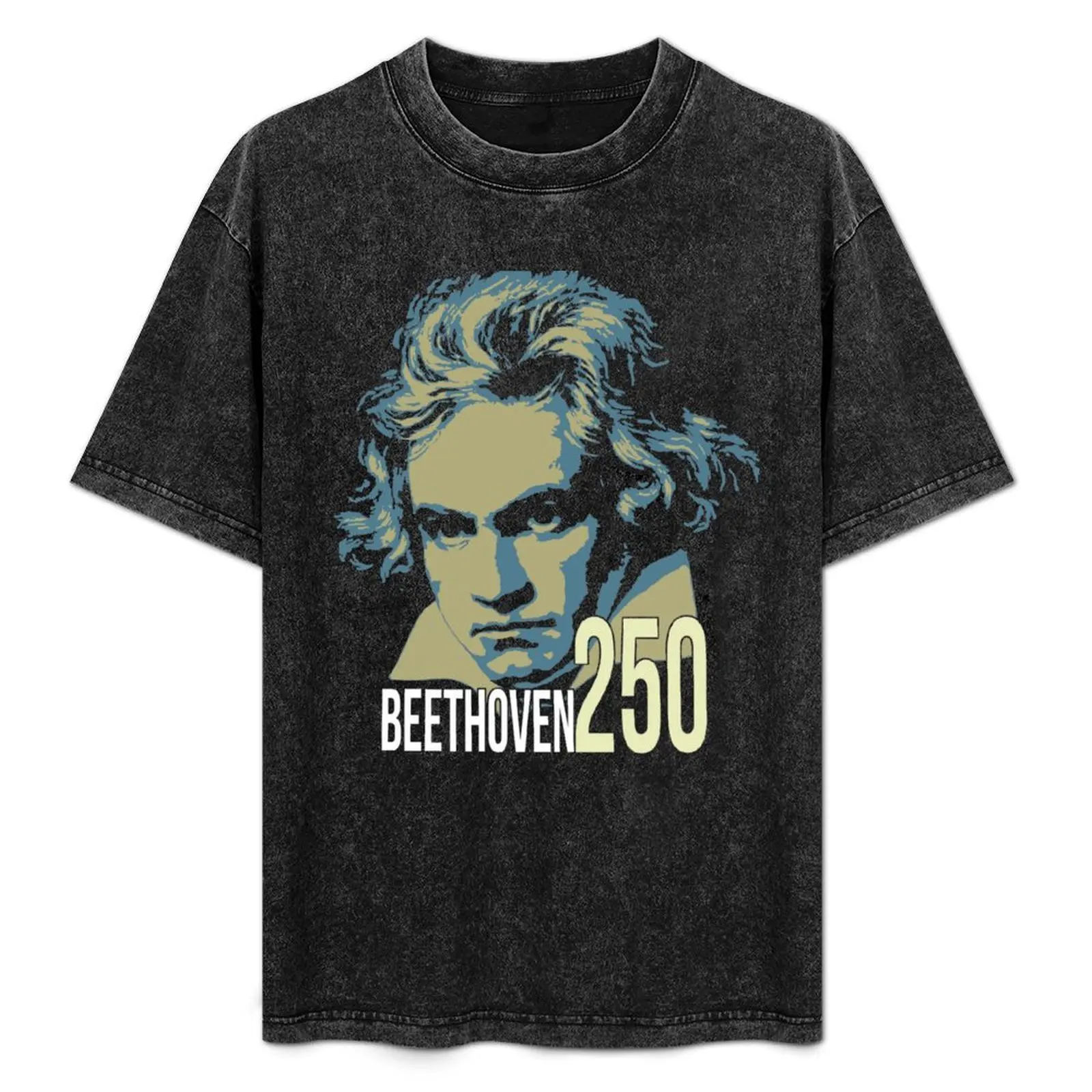 

Ludwig van Beethoven Portrait 250 Years T-Shirt Sweat Absorbing Sports Tee Shirt
