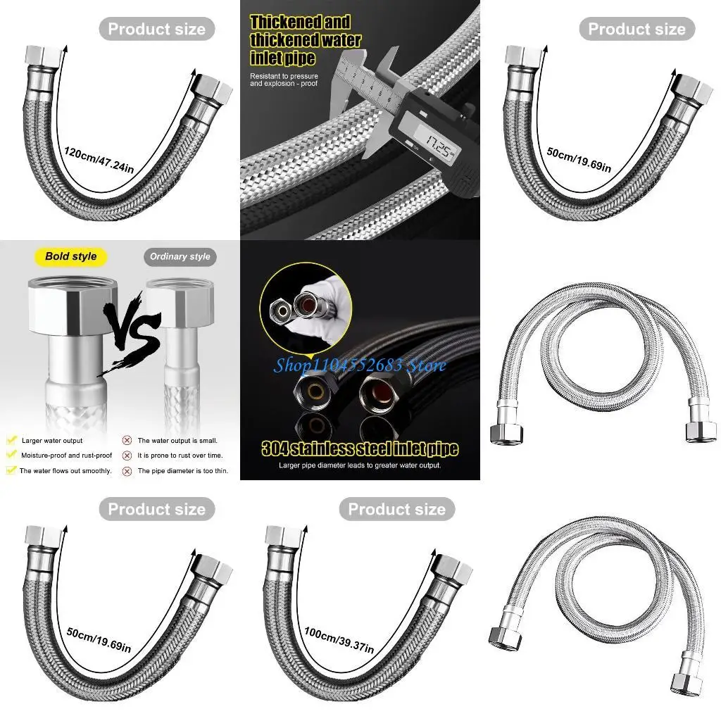 

Y6GD армированный стальной двойной шланг, коррозионностойкий двухсторонний шланг, модернизация соединителя шланга для ванны для