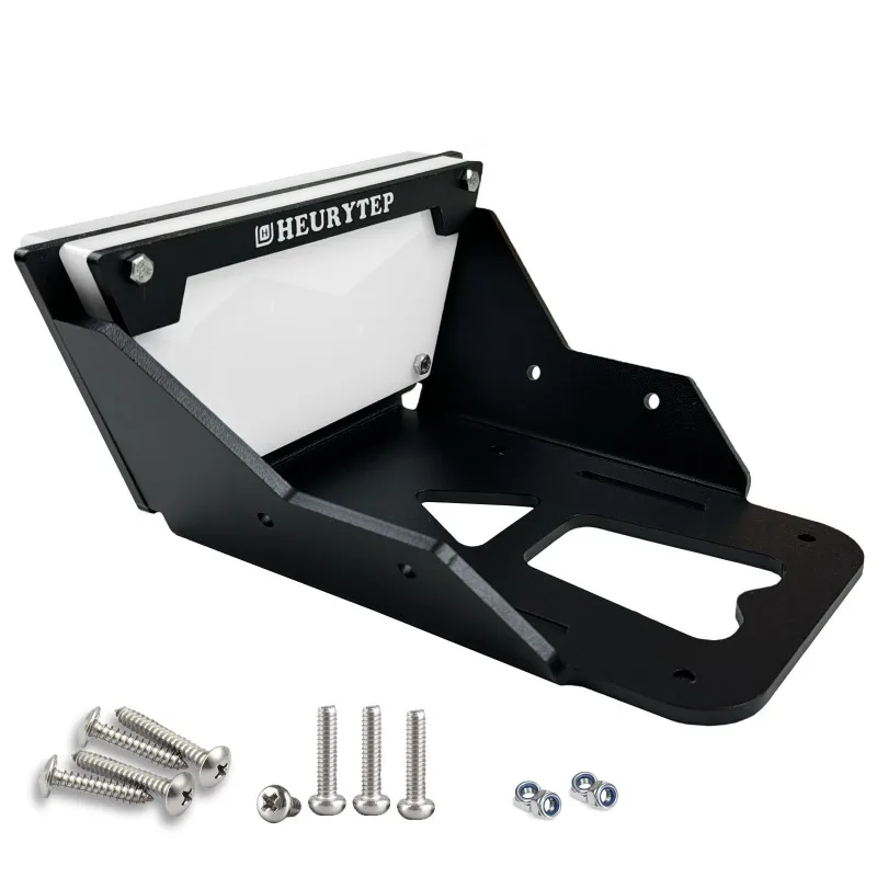 Aluminum Trolling Motor Mount Bracket with Lock Edge Kayak Crossbar Outboard Motor Holder Boat Fixing Support Accessory