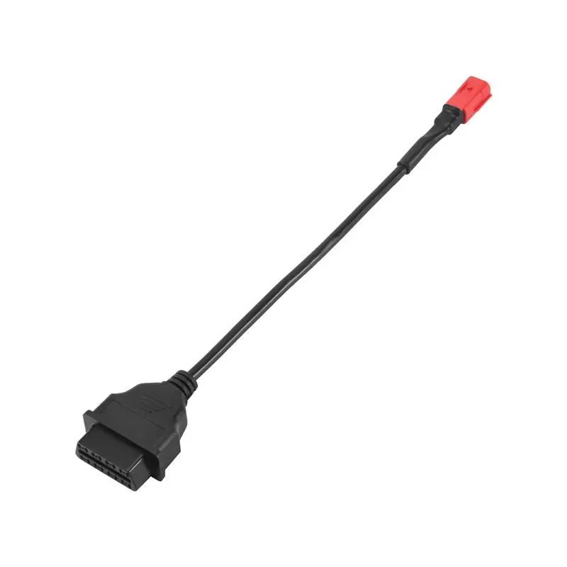 NEW HOT In Stock-6 To 16 Pin Motorcycle OBD Adaptors OBD2 Diagnostic Cable Extension Connectors For Honda BENELLI