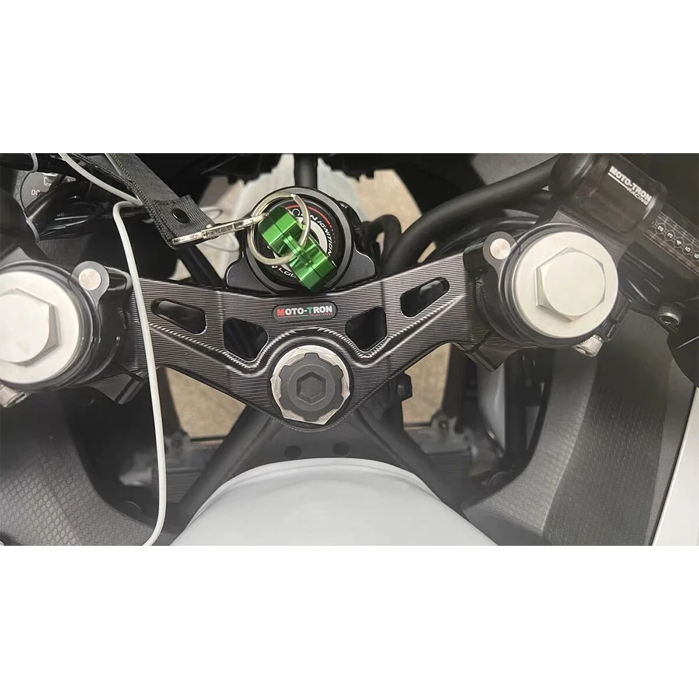 For KAWASAKI NINJA400 2018 2019 2020 2021 2022 2023 Motorcycle Front Fork Lowering Triple Tree Front End Upper Top Clamp Parts