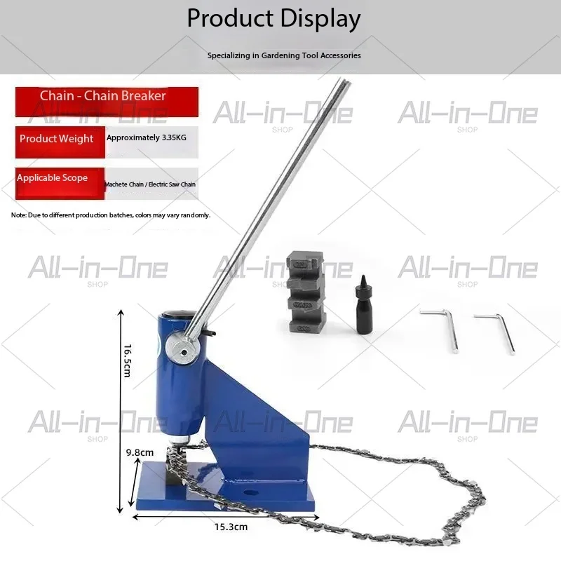 Chainsaw Chain Disassembly Tool Breaker Chain Breaker Rivet Connector Chain Interceptor Power Tool Accessories