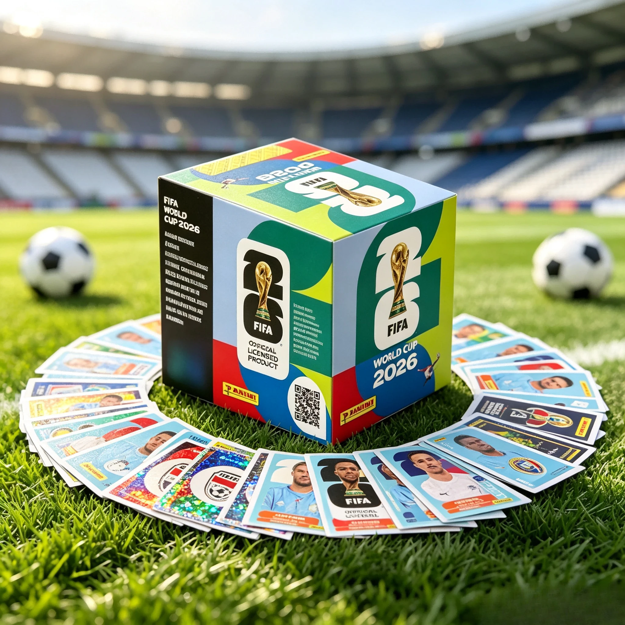In Stock FIFA 2026 World Cup Soccer Stickers Set Sticker Album Trading Cards Collectible Gift for Kids Adults Soccer Fans