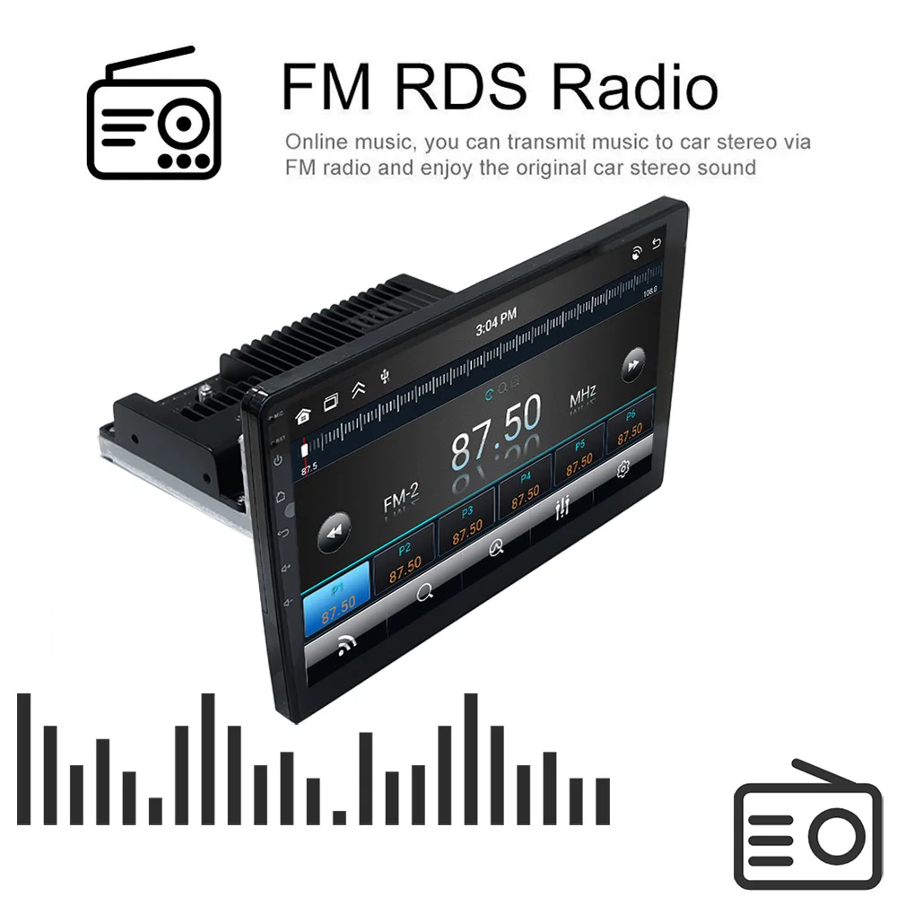 MTIJIEY 1Din راديو السيارة أندرويد 14 CarPlay أندرويد السيارات Autoradio العالمي 9 "واي فاي نظام تحديد المواقع بلوتوث الصوت مشغل فيديو الوسائط المتعددة