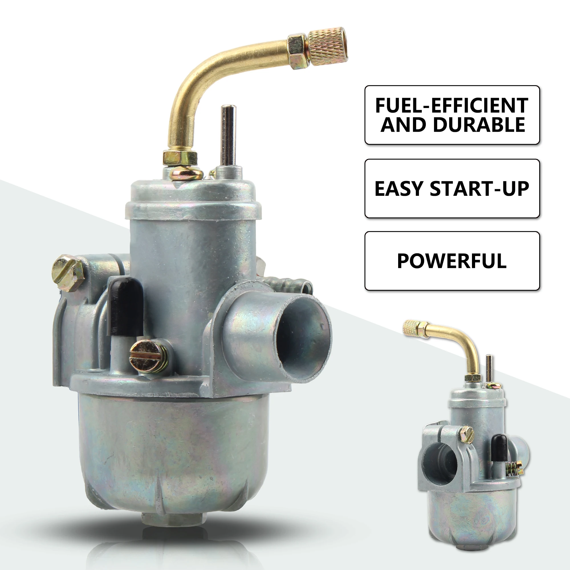 ل Puch ماكسي بنج دراجة نارية المكربن 12 مللي متر 15 مللي متر أجزاء المكربن 50cc موتوكروس صغيرة Pitbike سكوتر الدراجة اكسسوارات